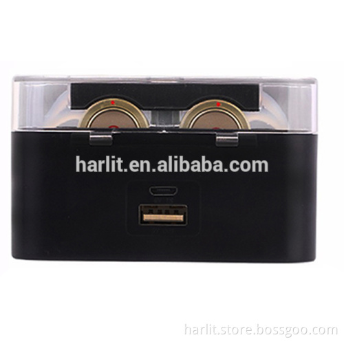 2017 Hot Sell In-ear Cordless Mini Bluetooth headset with Mic Active Noise Cancelling